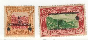 Ecuador Scott 319-320 MNH! 