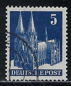 Germany AM Post Scott # 636a, used