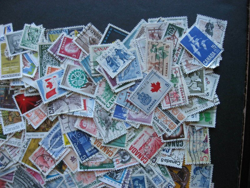 Canada 500 different used made up from collectors duplicates, check them out!