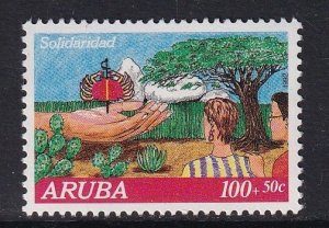 Aruba #B28  MNH  1992  solidarity  100c