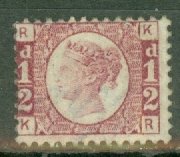 DV: Great Britain 58 plate 8 used CV $210