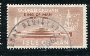 Isle Of Man Revenue Godred Crovan 1 Shilling Used - Make Me A Reasonable Offer