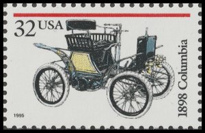 US 3019-3023 Antique Automobiles 32c set 5 MNH 1995