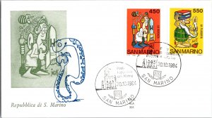 San Marino, Worldwide First Day Cover