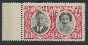 Southern Rhodesia SG 63 SC# 65 Mint Never Hinged Royal visit see details 