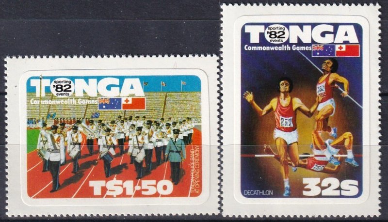 Tonga #524-5 MNH CV $9.00 (Z7135)