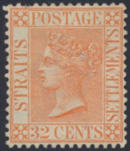 Straits Settlements    SC# 56 Used see details & scans