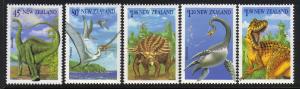 New Zealand #1180-4 mint set Dinosaurs 