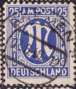 Germany Allied Occupation - 1945 3N13a Used