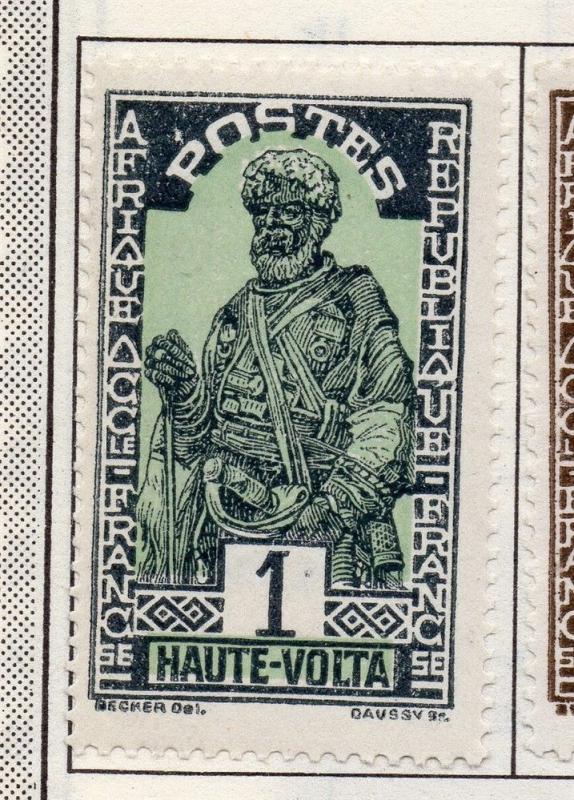 Upper Volta 1920-28 Early Issue Fine Mint Hinged 1c. 193390