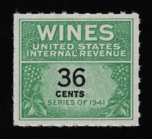 #RE135 36c Wines, Mint NGAI NH [2] **ANY 5=FREE SHIPPING**