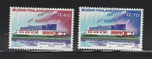 Finland 527-528 Set MNH Buildings (E)