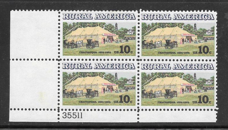 #1505 MNH Plate Block