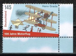 Germany 2008,Sc.#2507 MNH, Cent. of Hans Grade's First Powered Flight in...