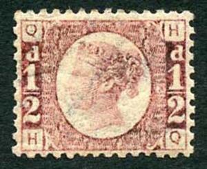 SG48 1/2d (HQ) Plate 13 Mint Cat £120