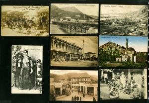 Albania Cards Picture Post Cards 18x Early Scenes Classic Rare