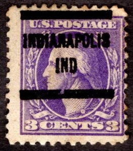 1918, US 3c, Washington, Used, Sc 530