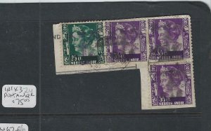 DUTCH EAST INDIES JAPANESE OCCUPATION (PP2202B) JSCA 1N1X3+25C PONTIANOK VFU 