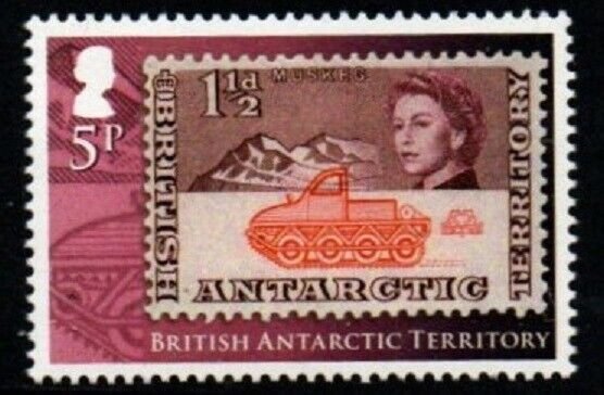 BRITISH ANTARCTIC TERR. SG598 2013 5p ANN OF FIRST BRITISH ANTARCTIC TERR MNH