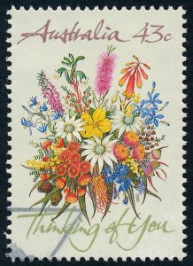 Australia 1990 43c Thinking of You - Australian Wildflowers SG1231 Fine Used