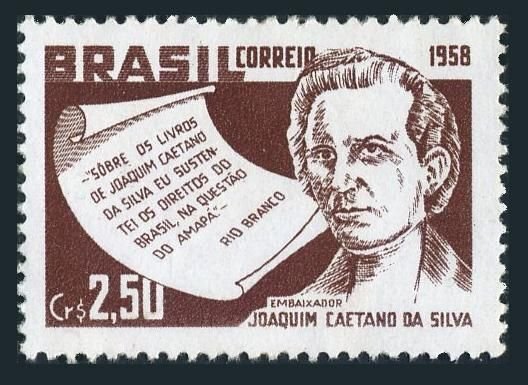 Brazil 878 block/4,MNH.Michel 943. Joaquim Caetano da Silva,scientist,historian.