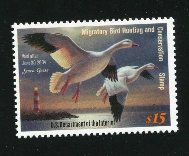 RW70 $15 Snow Geese 2004 Federal Duck Stamp MNH 