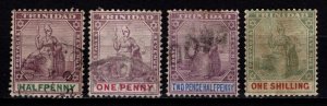 Trinidad 1896-1906 Victoria Definitives, Part Set [Used]