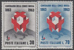 Italy #876-877 MNH