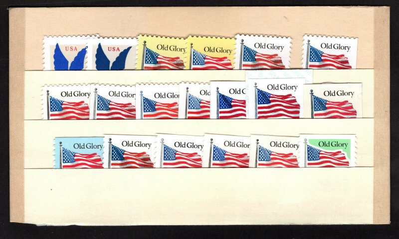 (3a) 2877-2893  G-Rate Stamps (COMPLETE SET of 19) 1994-1995 MNH-F-VF  