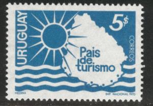 Uruguay Scott 778 MNH** 1970 stamp 