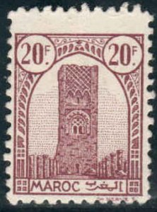 French Morocco  #196  Mint H CV $2.40