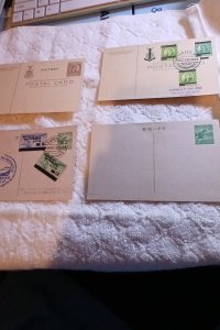 PHILIPPINES.1943-1945-LOT OF 4 POSTAL CARDS.