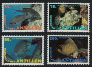 Neth. Antilles Fish 4v 1982 MNH SG#789-792 MI#477-480