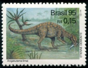 2543-2544 Brazil Dinosaurs, MNH set of 2