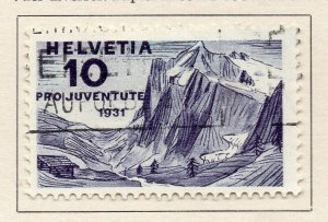 Switzerland 1931 Issue Fine Used 10c. NW-119156