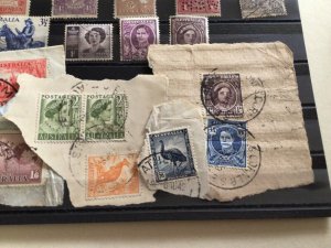 Australia interesting collection mounted mint and used postage stamps A11743