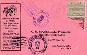 1937: Chiquimula, Guatemala to Los Angeles, CA (57684)