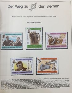 Space Der Weg Den Sternen MNH Stamps+Cover Special Pack ZK1242