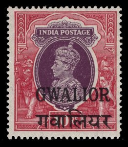 MOMEN: INDIA GWALIOR SG #115 1948 MINT OG NH £32+ LOT #68112*