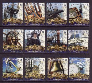 Pitcairn Is.-Sc#652-63- id12-unused NH set-Ships-2007-