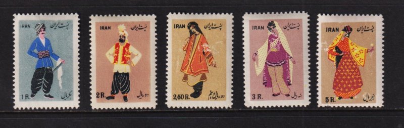 Iran - 1955 Costumes set, mint, catalog value is $ 125.00