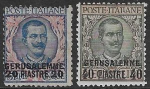 ITALY Post Offices in the Turkish Empire: Jerusalem - 39159