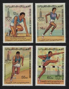 Mauritania Olympic Games Moscow 4v 1979 MNH SC#427-430 SG#630-633 MI#652-655