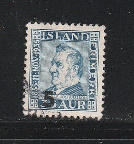 Iceland 212 Set U Surcharge