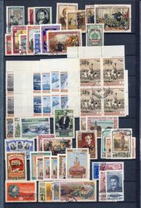 RUSSIA 1940s/50s Used+Sheets Collection(Appx 850+Items) High Value KM818