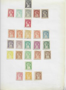 SWITZERLAND CANTON  BASEL BETREIBUNGSAMT IMP  REVENUE LOT - 26  PCS - S15 USED