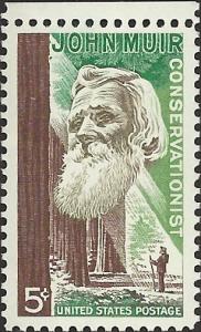 # 1245 MINT NEVER HINGED JOHN MUIR