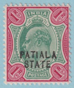 INDIA - PATIALA STATE 52  MINT LIGHTLY HINGED OG * NO FAULTS VERY FINE! - SRI