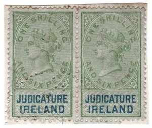 (I.B) QV Revenue : Judicature Ireland 1/6d (1882)