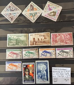 Dahomey Selection #C136//J39- SCV=$10.95